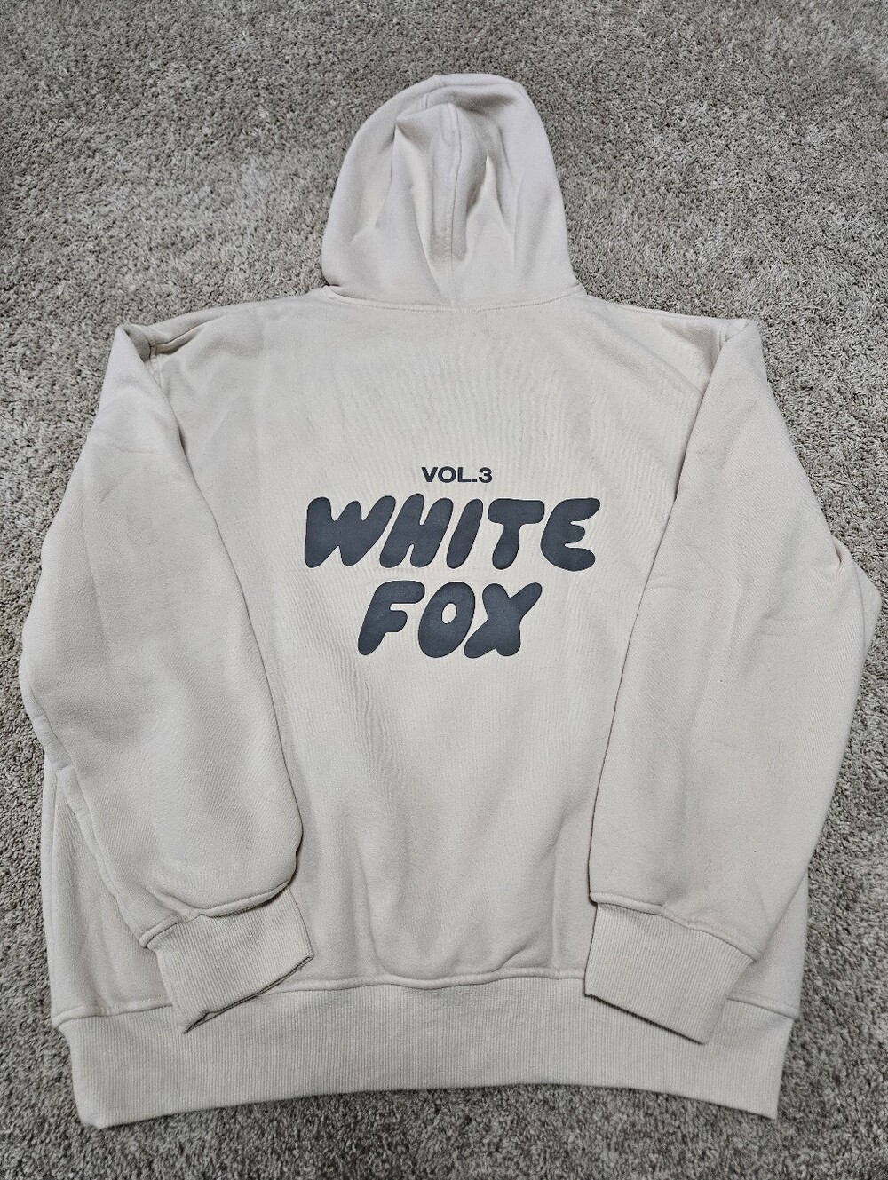 White Fox Boutique Cream Hoodie